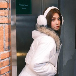 Spicy American-Style Detachable Fur Collar Hooded Cotton Coat - Warm, Loose-Fitting, Versatile Trendy Jacket for Cold Weather