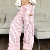 Spicy Winter Lamb Wool Plaid Cotton Pants - Loose Fit, Warm, Thick, Windproof for Cold Weather Fashion