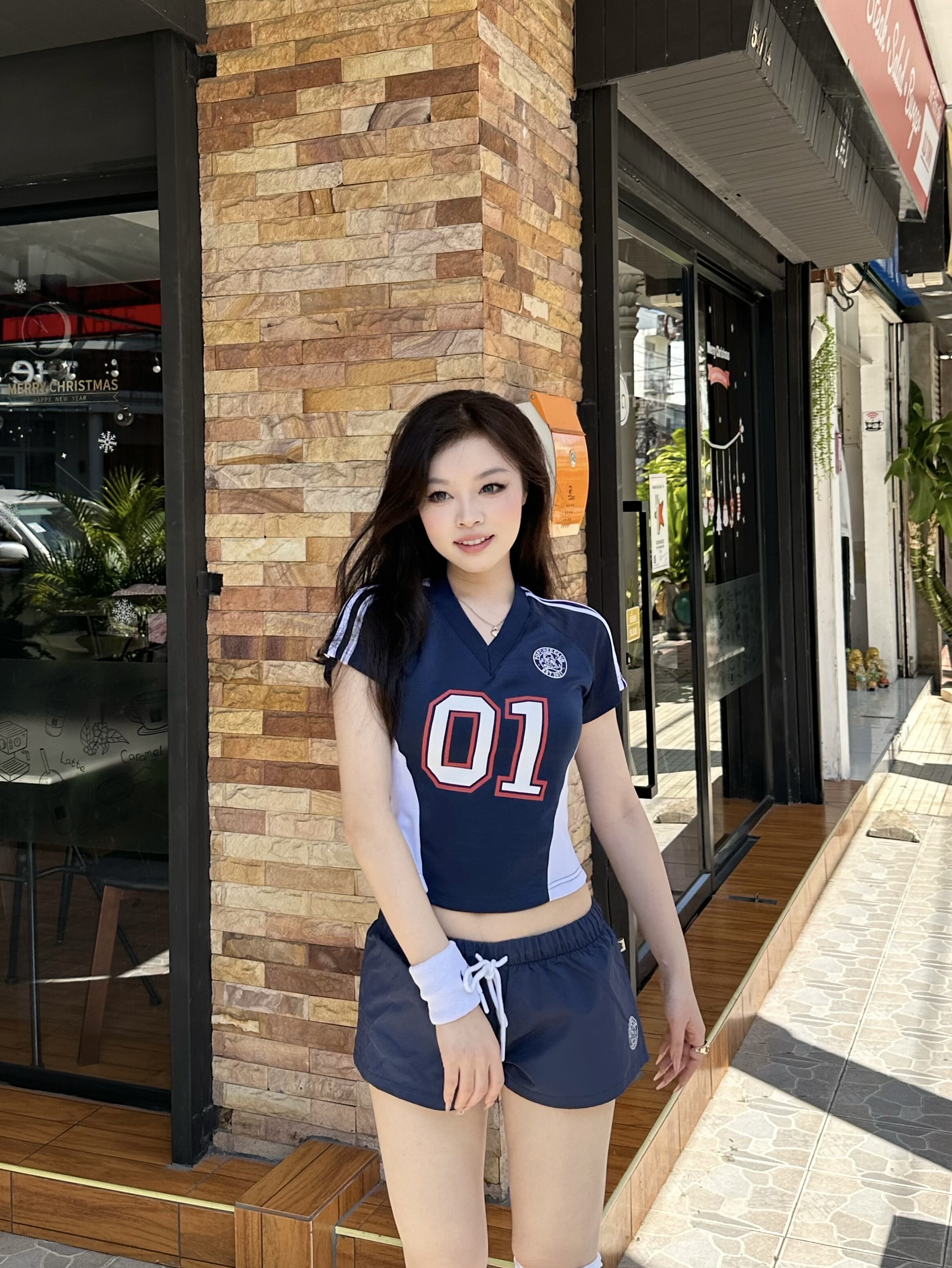 Sporty Girls' Easy-to-Wear Sports Shorts - Youthful & Playful, Available in 4 Colors, Perfect for Active Teens & 90s Inspired Style