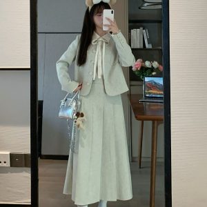 Spring Limited Edition Loose and Slimming Two-Piece Set for Women - Unique College Style Soft Top and Pants Outfit