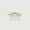 Spring Summer One-Shoulder Knitted Vest in Barnet Style with Bow - Current Korean Niche Fashion