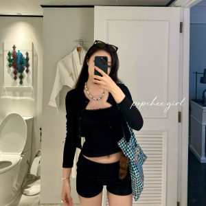 Stunning 4-Color Jacquard Summer Set - Trendy and Elegant Fashion for Your Passionate, Brilliant Style
