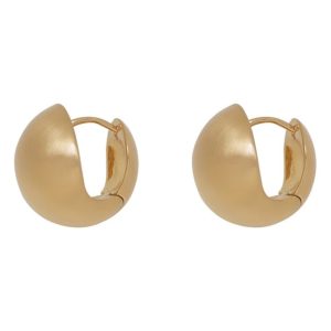 Stylish Minimalist Brushed Ear Clips Women's Three-Dimensional Round Ball Metal Earrings - Trendy Accessories for Modern Fashion