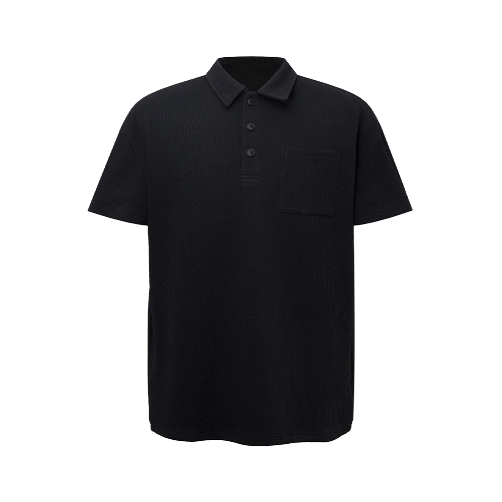 Summer Mechanism Pattern Slim Fit Short Sleeve Polo Shirt - Cool Breathable Versatile T-Shirt for Trendy Y2K Style