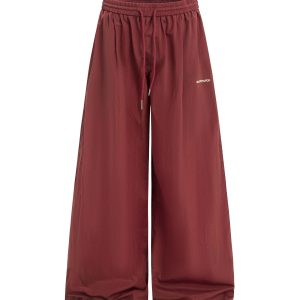 Summer Pleated Straight Loose Cargo Pants for Outdoor Adventure, Windproof Sports Trousers, Casual 90s Style