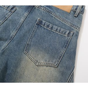 Summer Thin Baggy Jeans for Women - Vintage American Style Machete Pants, 2025 Trend