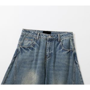 Summer Thin Baggy Jeans for Women - Vintage American Style Machete Pants, 2025 Trend