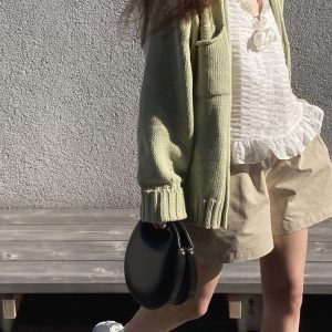 Sweet Lotus Leaf Edge Camisole with Cute Ruffle Details - Korean Style, Perfect for Layering or Wearing Alone, Trendy Y2K Fashion Piece