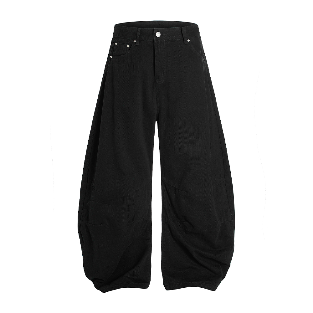 Trendy Curved Blade Pants for Women - 2025 Style American Casual Fashion - Chic Machete Design