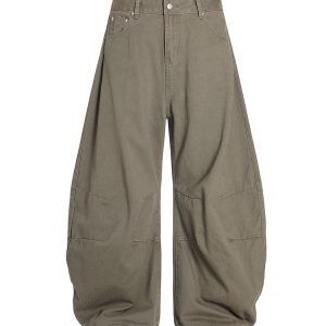 Trendy Curved Blade Pants for Women - 2025 Style American Casual Fashion - Chic Machete Design