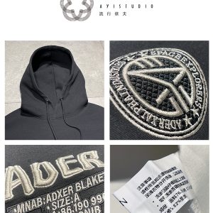 Trendy Men's Hooded Sweatshirt - European & American High Street Hip-Hop Style, Retro Autumn Fashion Sports Hoodie