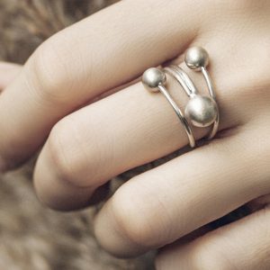 Trendy Retro 925 Silver Ring for Women - Simple Versatile Index Finger Accessory, Personalized Design, Perfect for Everyday Wear