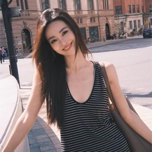 U-Neck Striped Sling Dress - Casual Vacation Style, Relaxed Fit, Long Skirt, Versatile Fashion for Summer Getaways