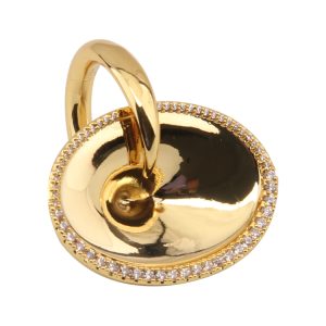 Unique Sparkling Oval Fountain Water Wave Ring - 2024 Light Luxury High-End Design