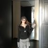 V-Neck Fake Two-Piece T-Shirt & Knitted Plaid Skirt Set - Trendy Hot Girl Fashion for Y2K Style