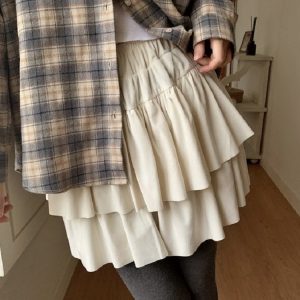 Velvet Mini Skirt - Ballet Girl Winter Limited Edition, Korean Style, Chic Fashion for a Stylish Look