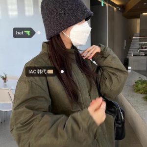 Versatile Knitted Bucket Hat for Autumn & Winter - Comfortable Plush Grainy Fisherman's Style - Korean Fashion Essential
