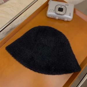 Versatile Mink Fur Bucket Hat for Women - 2023 Autumn/Winter Face-Shaping Fisherman Style