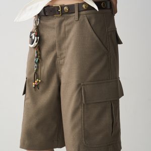 Versatile Women's Cargo Pants - Loose Straight Mid-Length Shorts with Large Pockets, Trendy Summer Style for Effortless Fashion