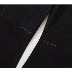 Vintage American Cocoon Scythe Pants - Washed Distressed Relaxed Banana Jeans for Trendy Y2K Style