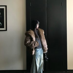 Vintage American Denim Wide-Leg Jeans for Women - Floor-Length Washed Loose Slim Fit - 90s Inspired Fashion