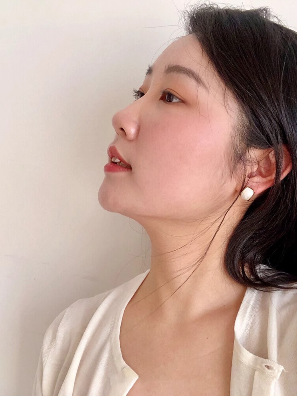 Vintage Minimalist S925 Pure Silver Enamel Earrings for Women - Court Style Ear Clips, Perfect for Y2K and Modern Fashion