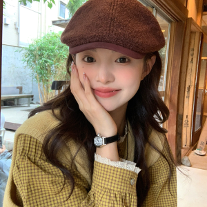 Vintage Newsboy Cap for Women - 