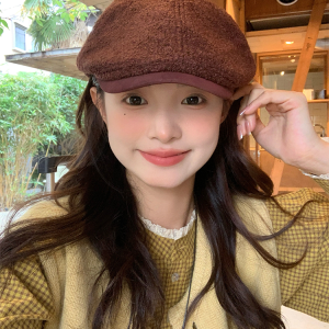 Vintage Newsboy Cap for Women - 