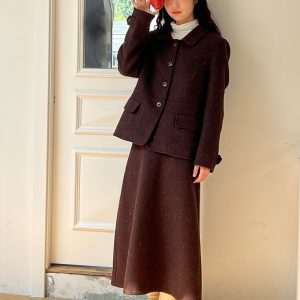 Vintage Wool Suit Jacket for Autumn and Winter - Thick Retro Style 'Lord Rum' Inspired Fashion