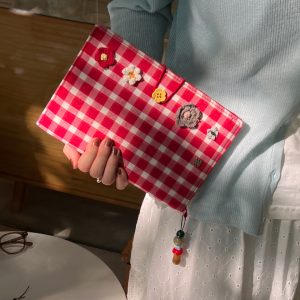 Walnut Diary Fabric Notebook - Simple Daily Blank Journal for Writing, Planning, and Organizing