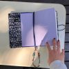 Walnut Diary Fabric Notebook - Simple Daily Blank Journal for Writing, Planning, and Organizing