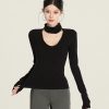 Warm Base Layer U-Neck Top - Elegant Slimming Design for Winter - Versatile Cardigan Style Neck Cover