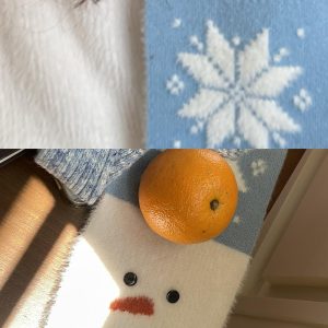 Warm Knitted Neck Warmer Scarf for Autumn and Winter - Cute Snowman Design, Iceland Yeti Style, Perfect for Cozy Fashion