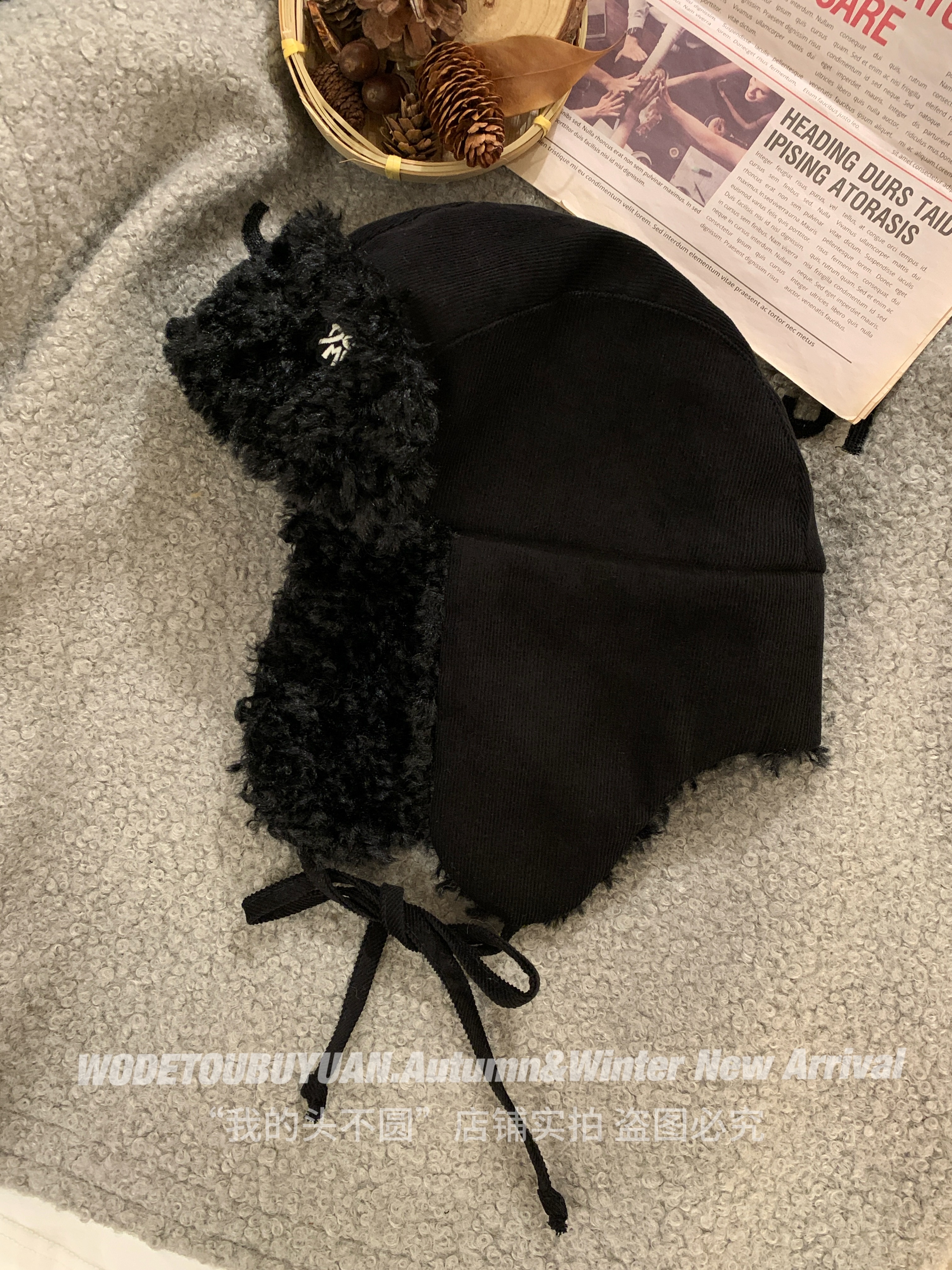 Warm Northeastern Lei Feng Hat for Women - 2024 Winter Ear-Protecting Design, Flattering Fit, Stylish and Cozy for Cold Weather