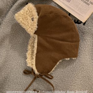 Warm Northeastern Lei Feng Hat for Women - 2024 Winter Ear-Protecting Design, Flattering Fit, Stylish and Cozy for Cold Weather