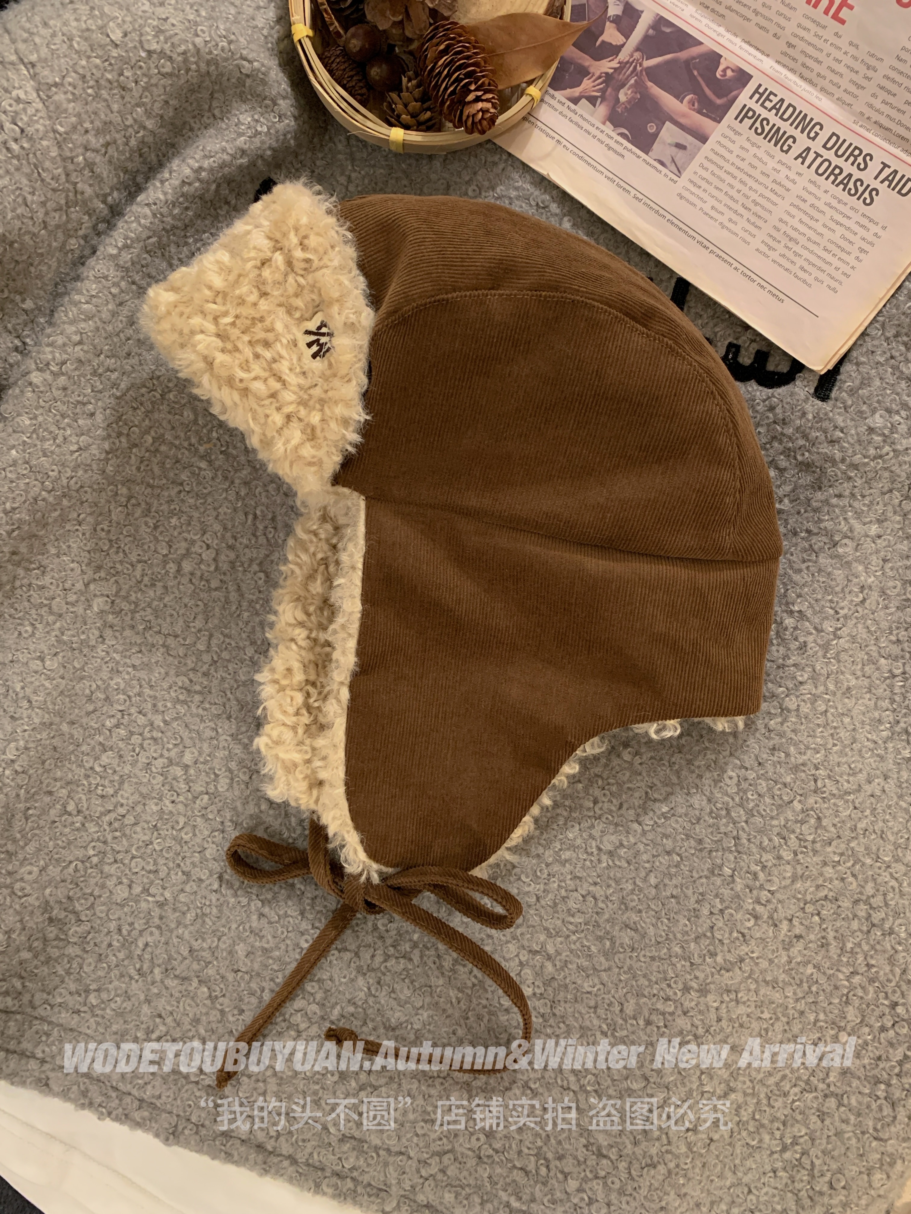 Warm Northeastern Lei Feng Hat for Women - 2024 Winter Ear-Protecting Design, Flattering Fit, Stylish and Cozy for Cold Weather