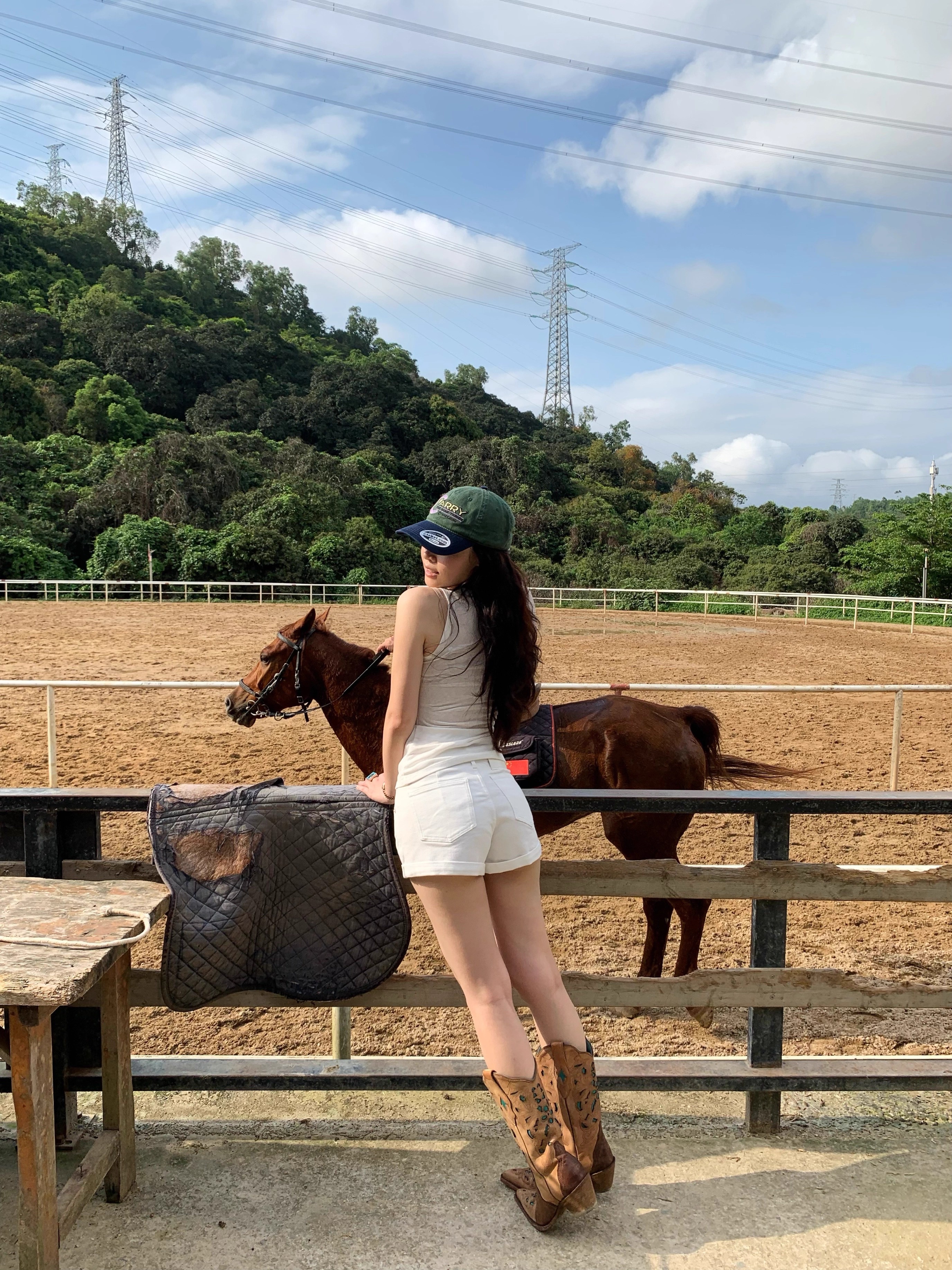 White Cow Print High-Waisted Shorts - Playful Old Money Girl Style for a Flattering Fit, Trendy Y2K Fashion