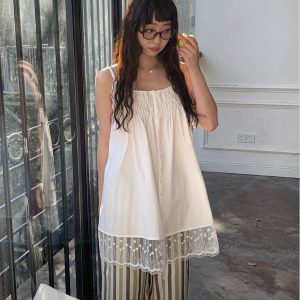 White Orchid Pleated H Strap Dress - Cotton Feel, Adjustable Shoulder Straps, Floral Design, Perfect for Summer Events