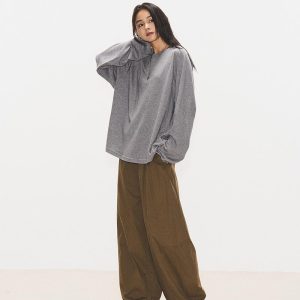 Wide-Leg Loose Casual Banana Pants for Women - 2024 New Pure Cotton Comfortable Lounge Trousers