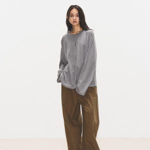 Wide-Leg Loose Casual Banana Pants for Women - 2024 New Pure Cotton Comfortable Lounge Trousers