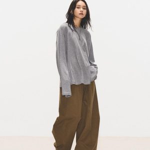 Wide-Leg Loose Casual Banana Pants for Women - 2024 New Pure Cotton Comfortable Lounge Trousers