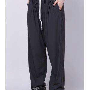 Women's Summer Dance Long Pants - Ultra-Thin Quick-Dry High-Waisted Straight-Leg Jazz Pants for Activewear
