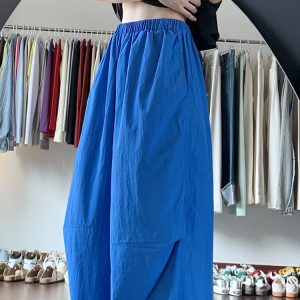 Women's Summer Quick-Dry Loose Straight-Leg Ice Silk Wide-Leg Casual Sports Pants - 2025 New Style