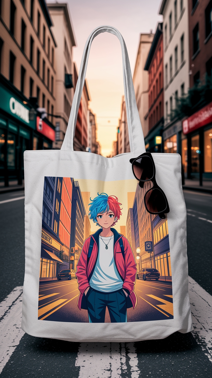 H2: Exploring Unique Anime Tote Bag Designs for Fans outfit idea