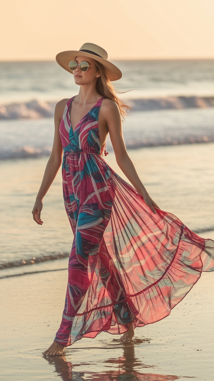 Backless Maxi Dresses for Effortless Elegance outfit idea