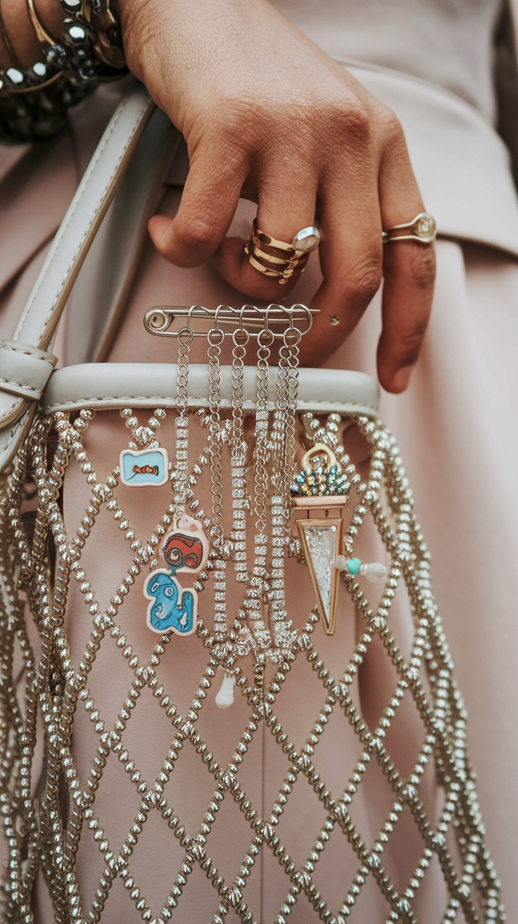 Bag Charms DIY Safety Pin: A Unique Touch outfit idea