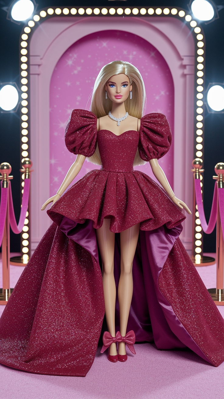 Barbie Red Carpet Looks: Glamour and Fun Combined outfit idea
