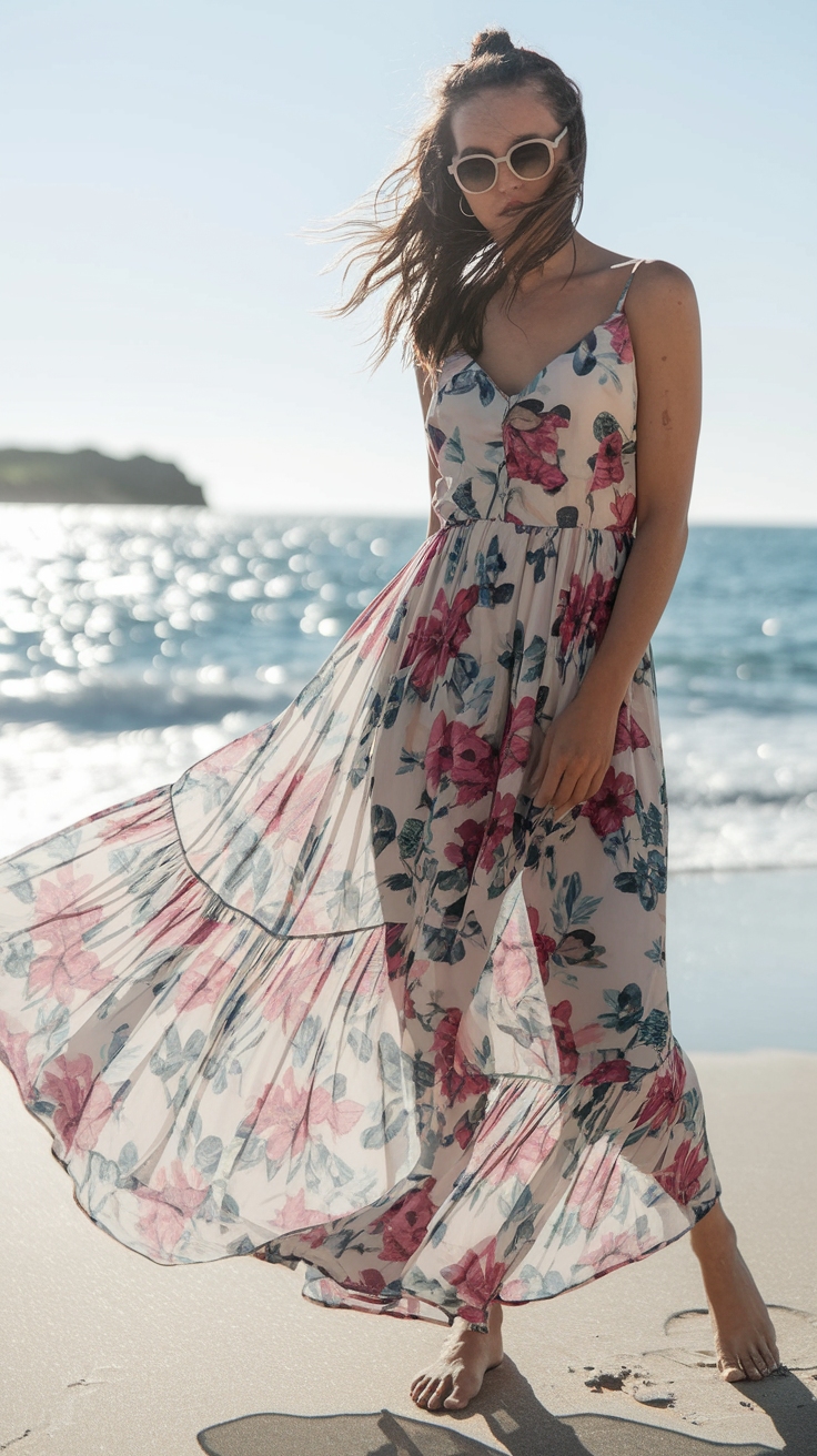 Best Maxi Dresses to Pair with Bags outfit idea