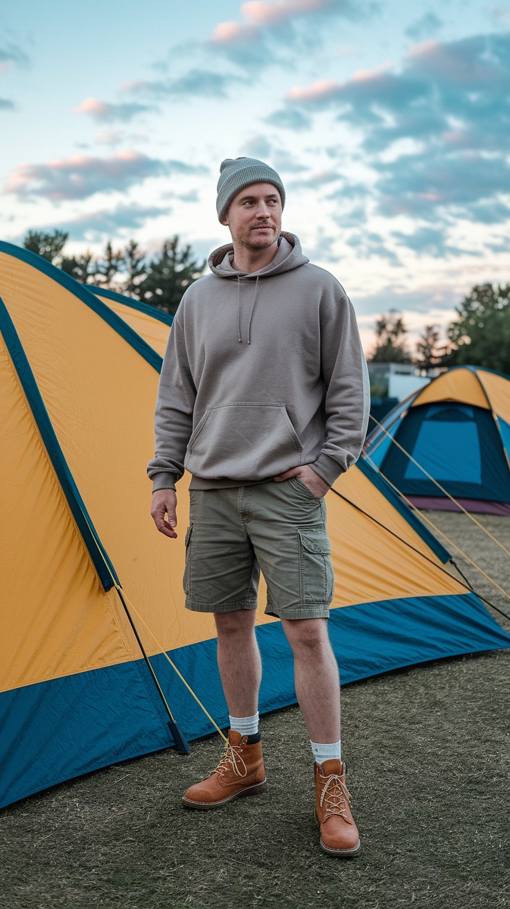 Camping Festival Outfits: Look Great and Stay Comfortable outfit idea