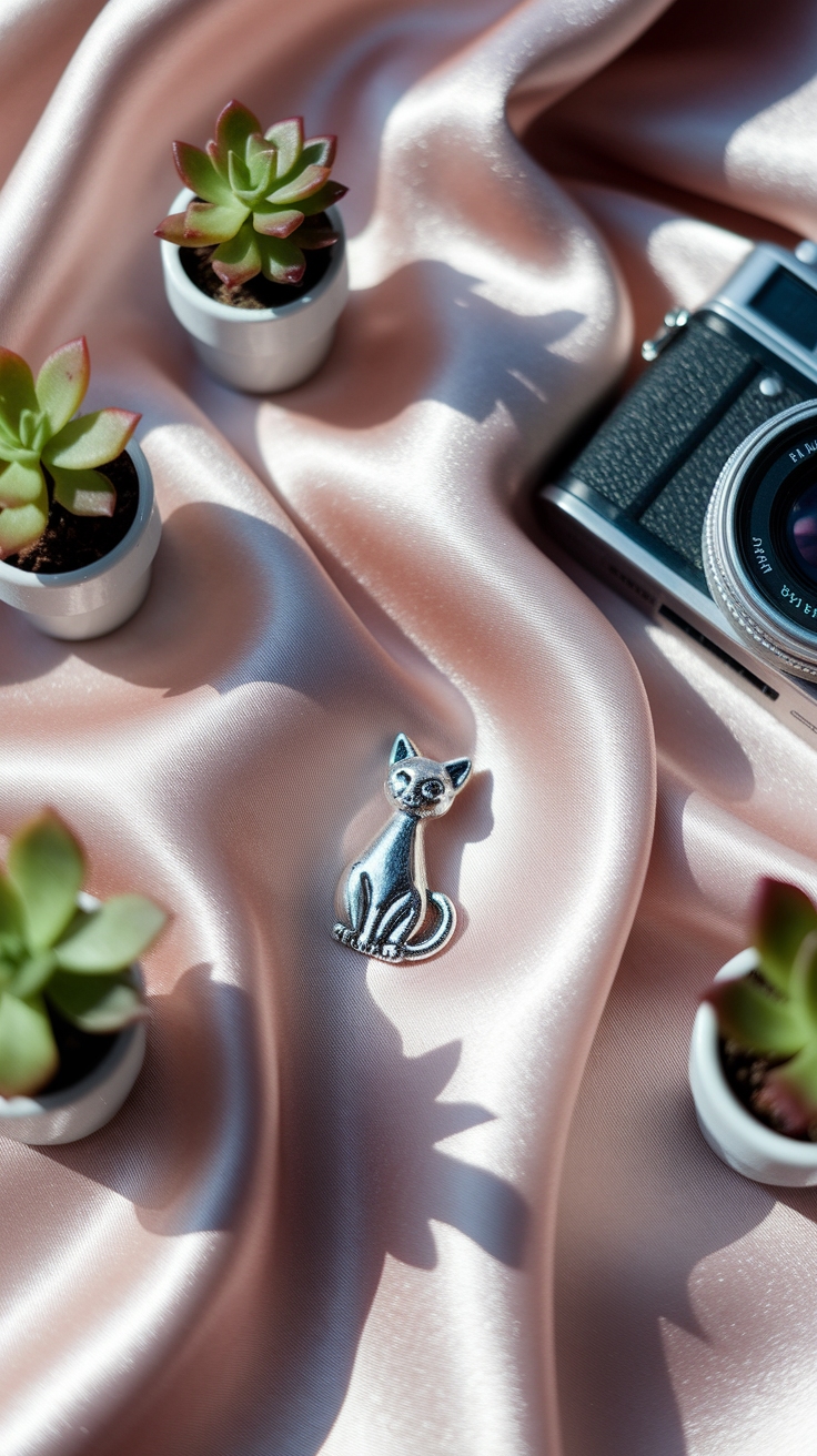 Cat Charm: The Purr-fect Accessory for Cat Lovers outfit idea